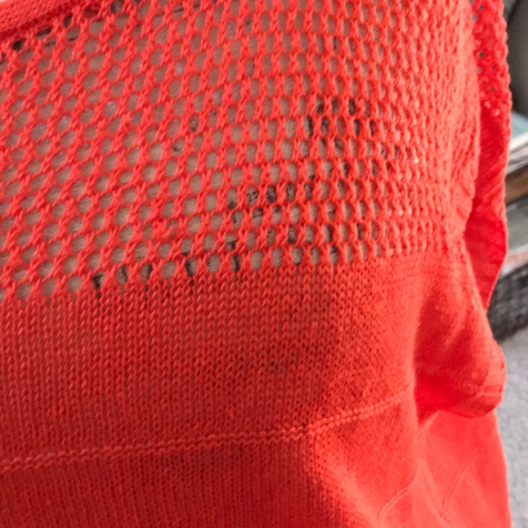 Tangerine Sweater Knit Top - Picture 2 of 6